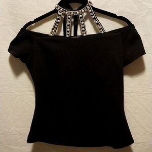 Klaxons Off Shoulder Blouse